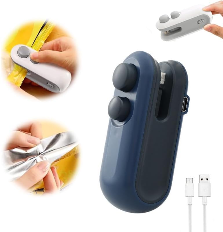 Mini Portable USB Rechargeable Heat Sealer for Plastic Bags