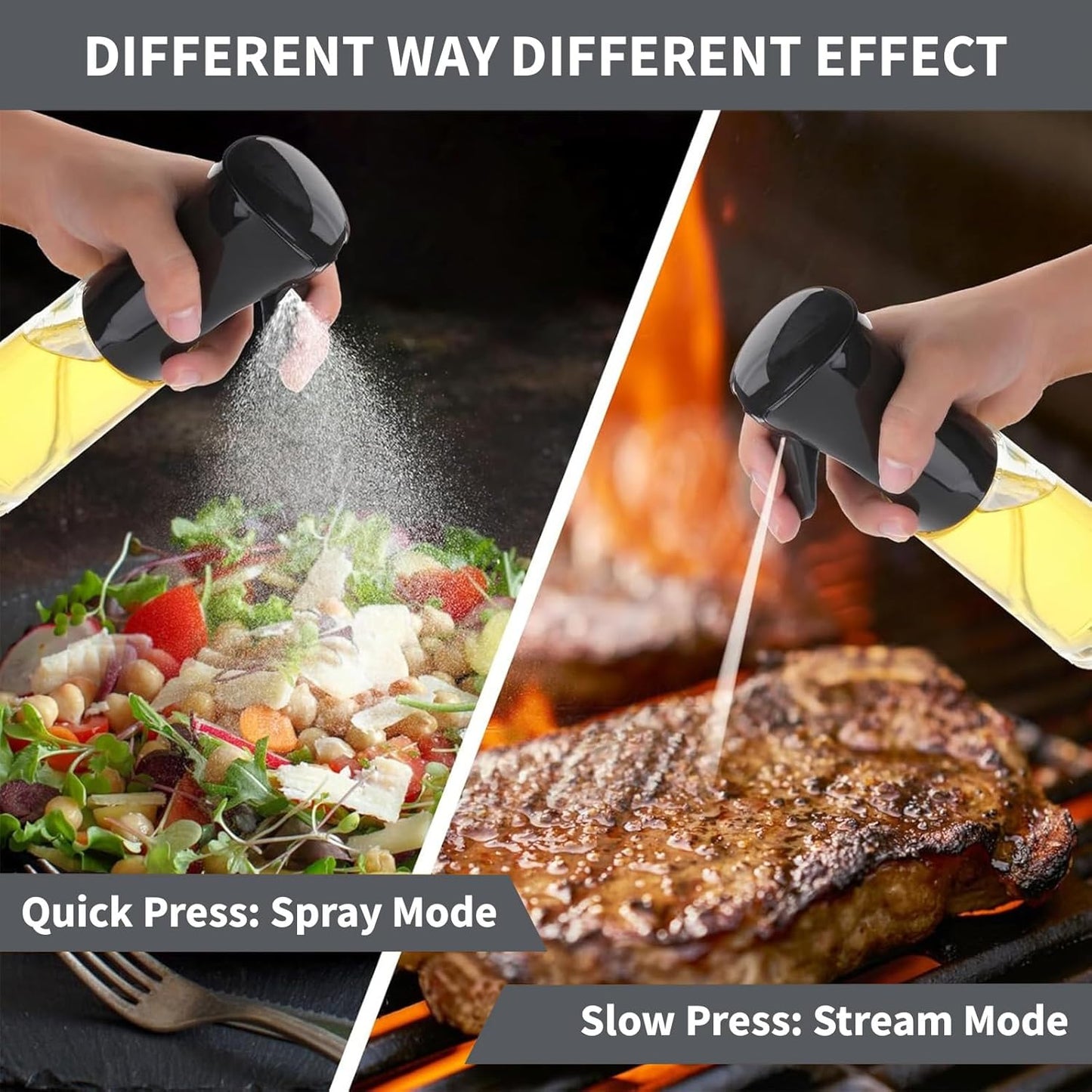 Oil Spray Bottle – Cooking Oil Sprayer for Healthy Cooking