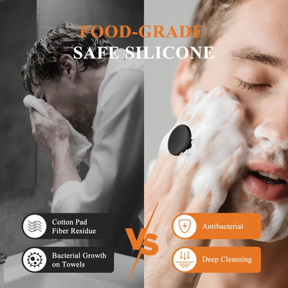 Silicone Facial Cleansing Brush for Deep Face Cleaning